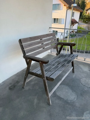 Bank aus Holz