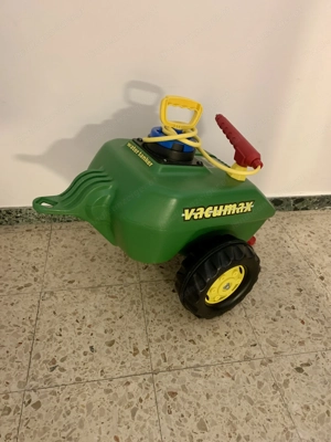 Traktor Anhänger rolly toys   Vacumax Tanker Bild 2