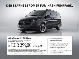 Mercedes-Benz eVito 129 Tourer PRO Lang SpurH ACC KlimaA SpurW Bild 3