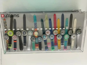 Komplette Sammlung von Swatch Uhren