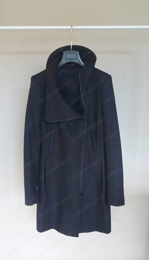 Damenmantel schwarz klassisch  Bild 2