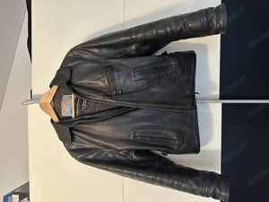 Lederjacke von Aeroleather Herren schwarz Größe M