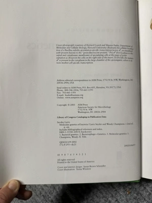 Molecular Genetics of Bacteria Bild 2