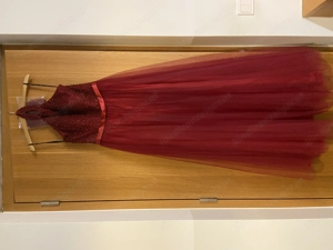 Ballkleid weinrot Größe 42