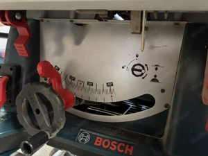 Verkaufe Tischkreissäge BOSCH GTS 10 XC PROFESSIONAL incl. Bosch Transport- & Arbeitstisch GTA60W Bild 4