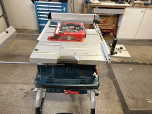 Verkaufe Tischkreissäge BOSCH GTS 10 XC PROFESSIONAL incl. Bosch Transport- & Arbeitstisch GTA60W Bild 9