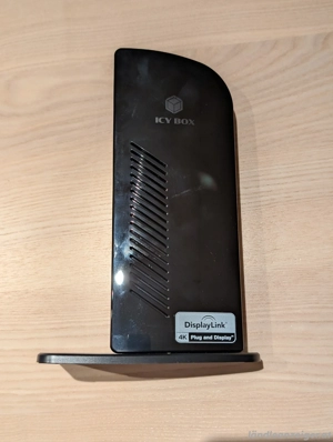 ICY BOX USB-C Docking Station (12-in-1) für 2 Monitore (2x DisplayPort) Bild 4