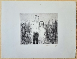 Erwin Henning - Radierung