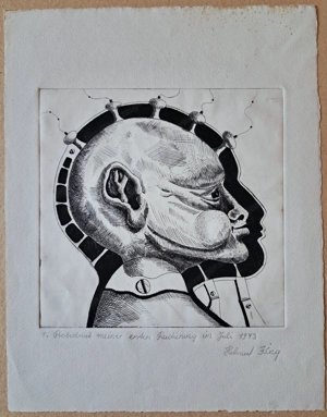 HELMUT KING - Erste Radierung Bild 2
