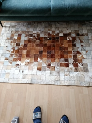 Leder Fell Teppich