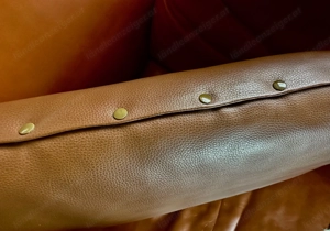 Kissenhülle Kunstlederüberzug schokobraun 75x50 cm - 2 verfügbar Bild 3