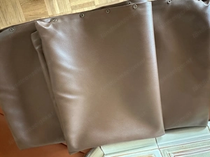 Kissenhülle Kunstlederüberzug schokobraun 75x50 cm - 2 verfügbar Bild 5