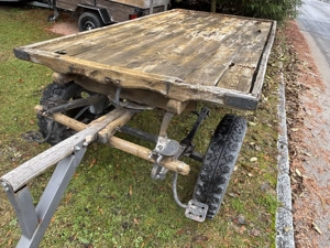 Anhänger für Oldtimertraktor Bild 2