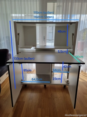 PC-Schrank (Schreibtisch-Schrank) Bild 4