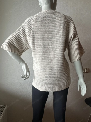 Kuschelig warme Strickjacke S  M von SORBET - creme - NEU Bild 5