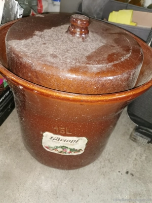 Gärtopf neuwertig Bild 3