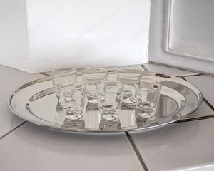 6 Flaschen, Bügelflaschen 0,33 Liter; Flachmann, Sternenflasche, Schnapsflaschen, Glasflaschen   Bild 4