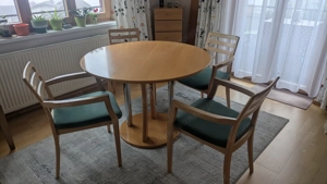 Eßzimmergruppe - Tisch + 4 Sessel