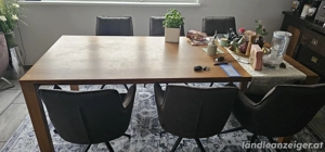 Tisch, Eiche echtholz  220x100x75 Bild 2