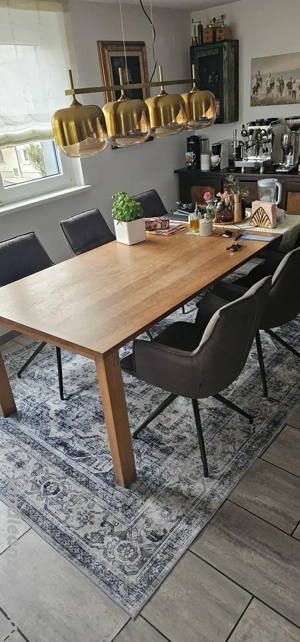 Tisch, Eiche echtholz  220x100x75