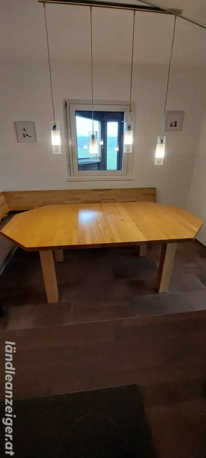 Esstisch Ausziehbar massiv Buche Bild 2