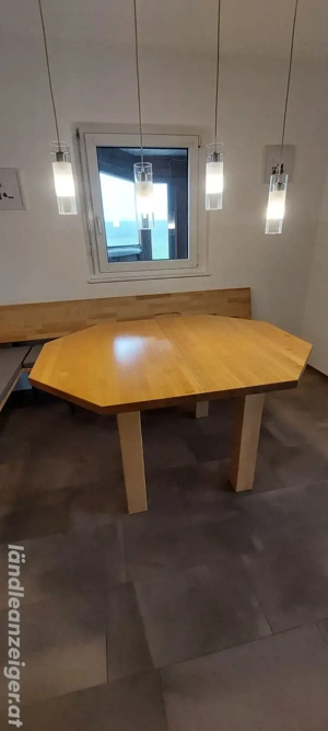 Esstisch Ausziehbar massiv Buche Bild 4