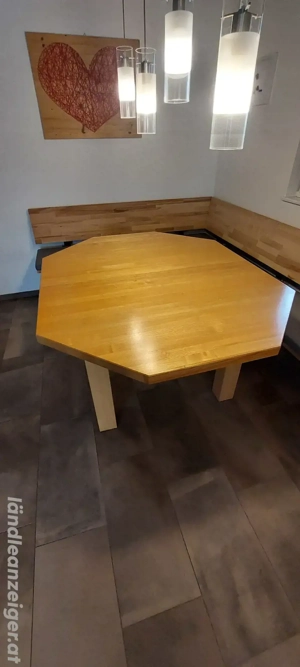 Esstisch Ausziehbar massiv Buche Bild 3