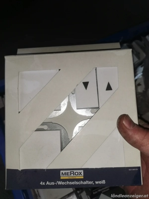 Steckdosen, Schalter usw. Metrox