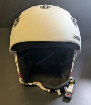 Alpina Skihelm Grap A9036309 Helm weiß rot matt 56-61cm