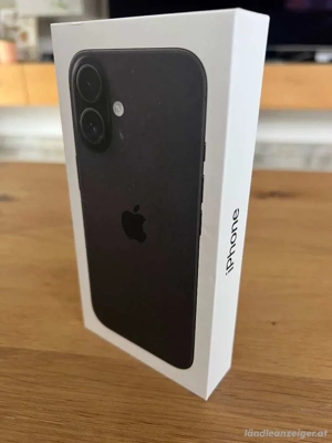 iPhone 16, 128GB, Schwarz Bild 4