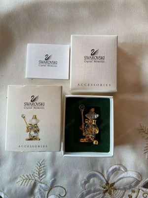 Swarovski Brosche Clown