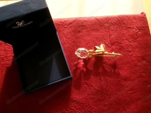 Swarovski Brosche Rose Bild 2