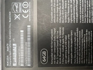 Apple TV Box 64 GB HD Bild 3