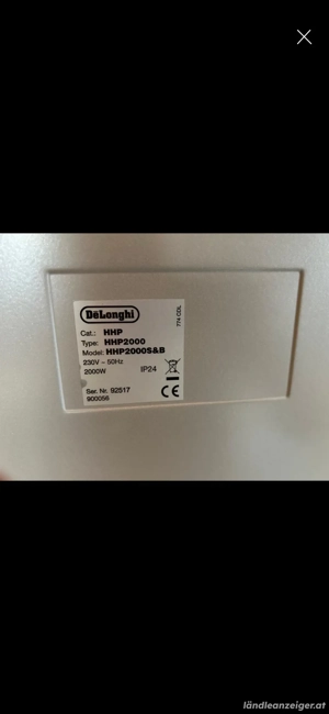 Heizung 2000W Bild 1