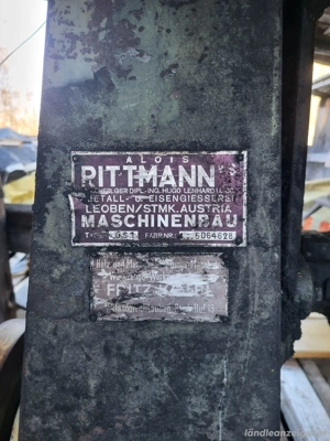Rittmann Säge mit Siemens-Motor Bild 3