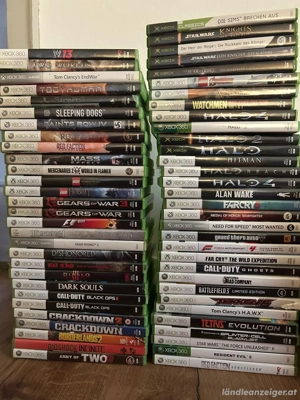 Großes Gaming-Set   über 130 Spiele + Xbox 360 + Zubehör! Bild 4