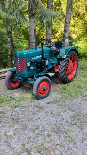 Oldtimer Traktor Hanomag R19 Bild 2