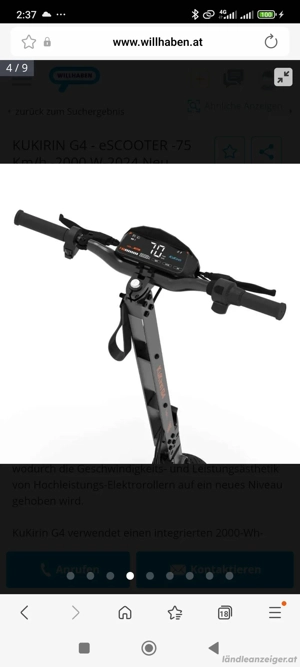 Kukirin g4 Neu  Bild 3