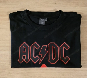 T Shirt AC DC beidseitiger Druck