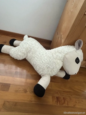 XXL Alpaka Kuscheltier  Plüschtier Bild 2