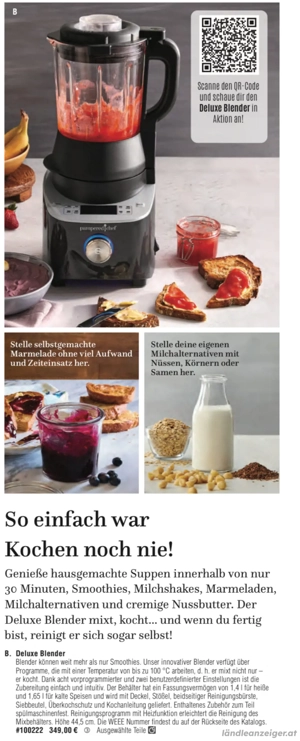 Pampered Chef Deluxe Blender neu!! Bild 5