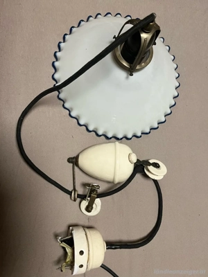 Hängelampe ca. 1930 Bild 2