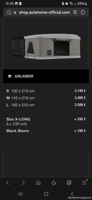 Dachzelt zu Verkaufen Bild 3