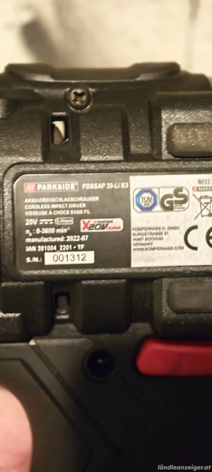 Parkside Akku drehschlagschrauber Bild 3