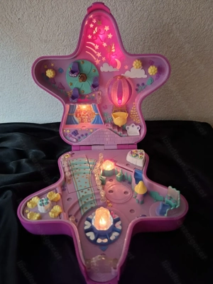Vintage Bluebird Polly Pocket Fairytale Ball Playset 1993 Beleuchtung komplett