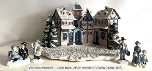 Weihnachten Baum Dorf Christbaumständer Bild 2