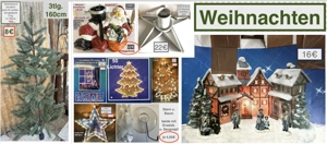 Weihnachten Baum Dorf Christbaumständer