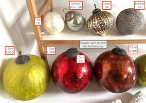 Herrliche Kugeln Dekokugeln Glaskugeln... Bild 2