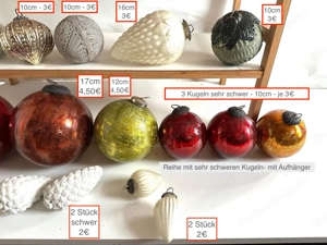 Herrliche Kugeln Dekokugeln Glaskugeln... Bild 3