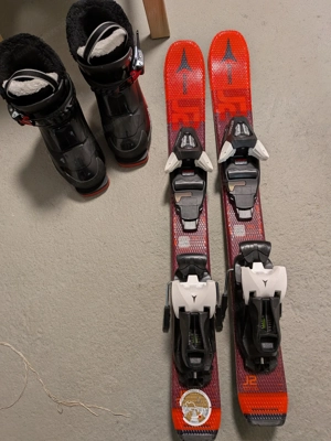 Kinderski Atomic inkl. Schuhe Bild 2